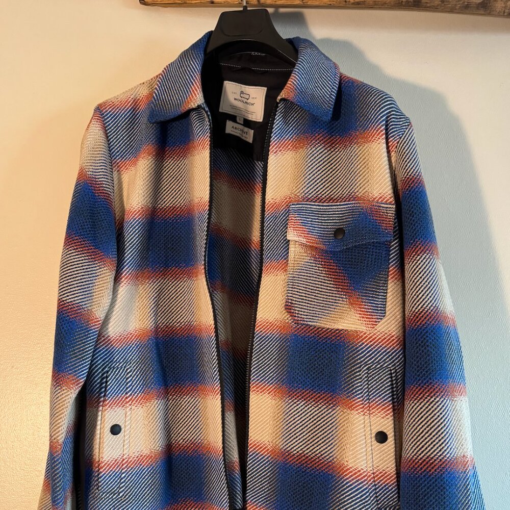 Woolrich Made in Italy Recycled Fabric Surfer Jacket (US Size M; EU/IT Size L)